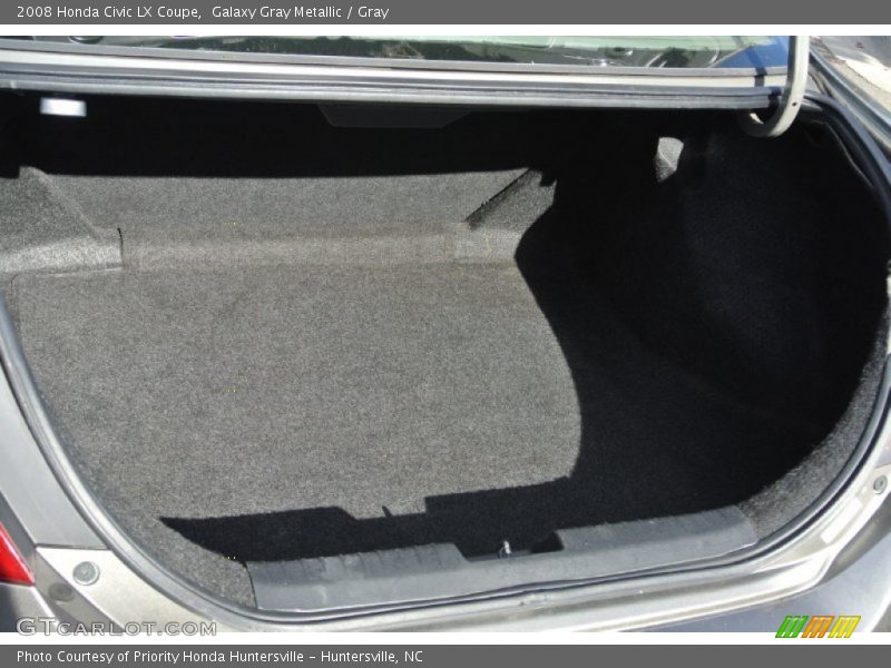 Galaxy Gray Metallic / Gray 2008 Honda Civic LX Coupe