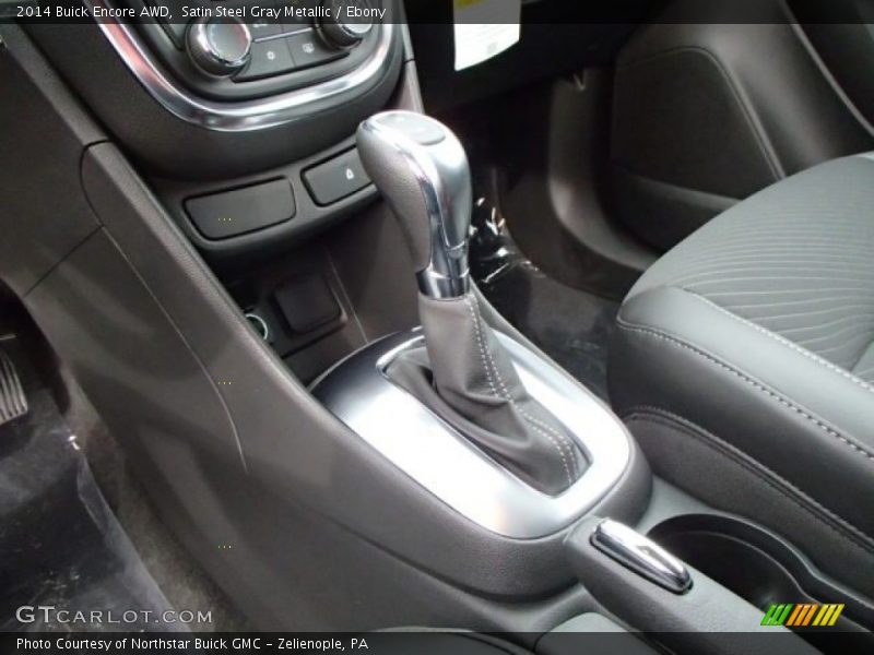 Satin Steel Gray Metallic / Ebony 2014 Buick Encore AWD