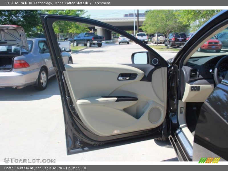 Kona Coffee Metallic / Parchment 2014 Acura RDX Technology