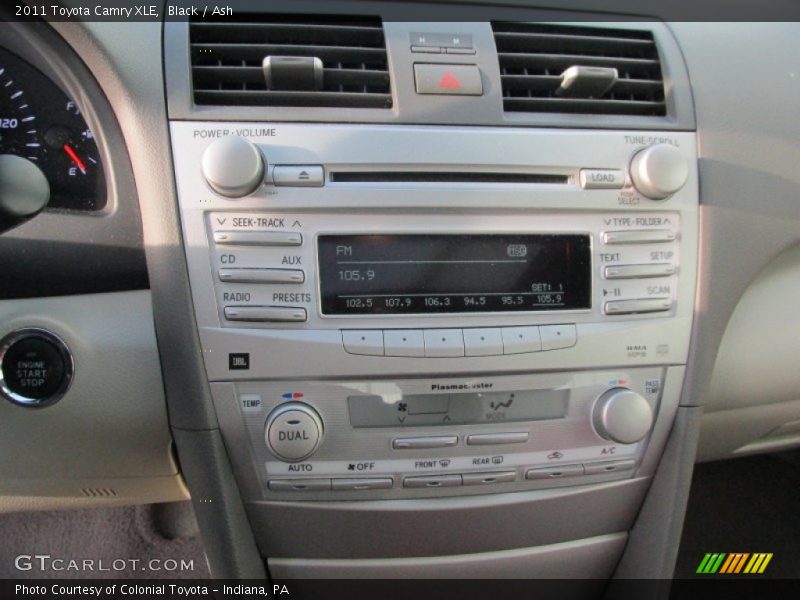 Black / Ash 2011 Toyota Camry XLE