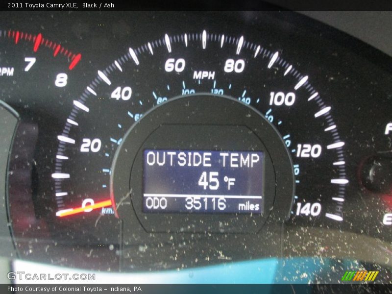 Black / Ash 2011 Toyota Camry XLE