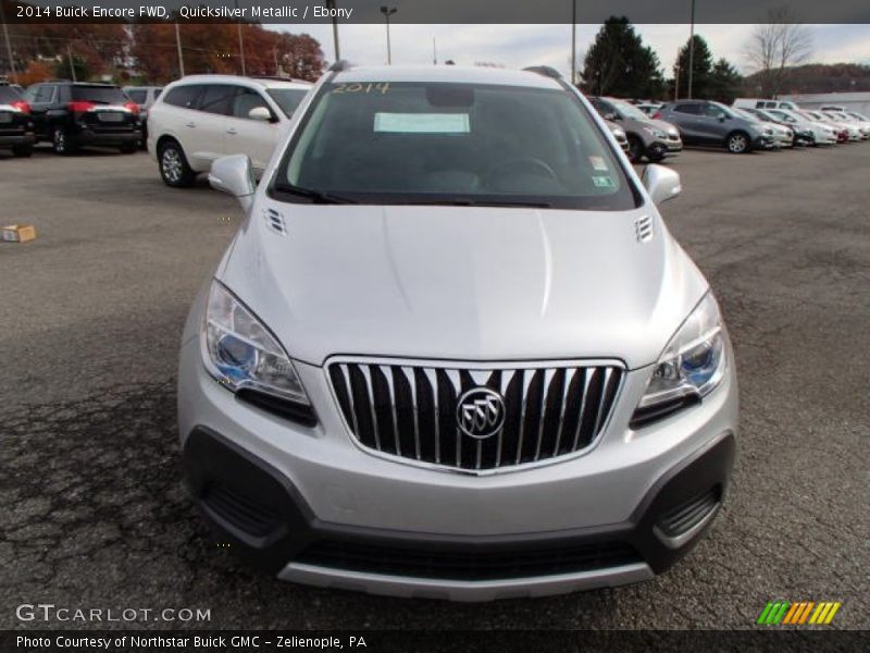 Quicksilver Metallic / Ebony 2014 Buick Encore FWD