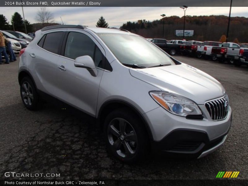 Quicksilver Metallic / Ebony 2014 Buick Encore FWD