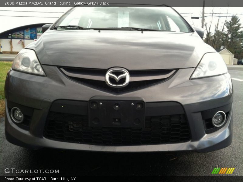 Galaxy Gray / Black 2008 Mazda MAZDA5 Grand Touring