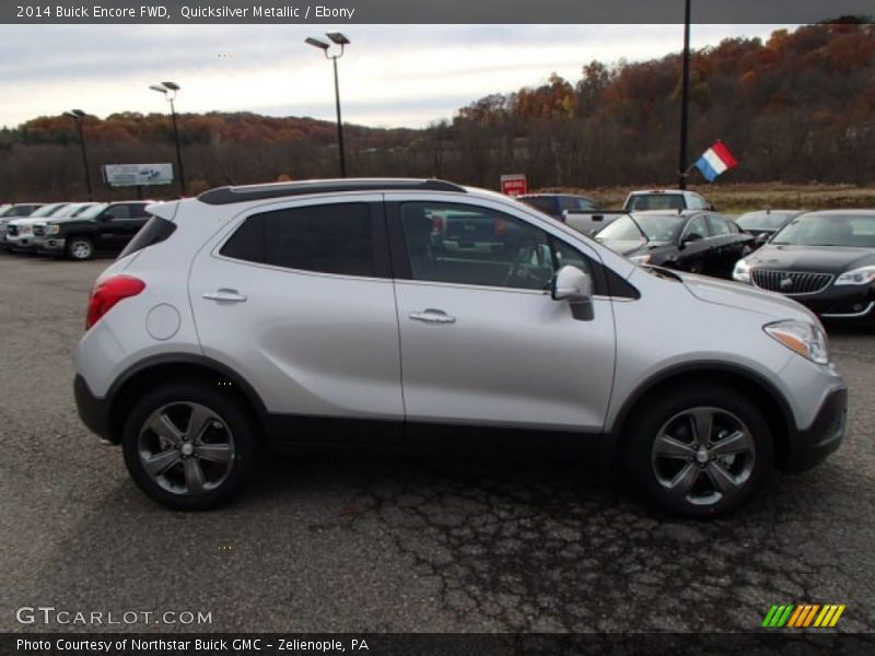 Quicksilver Metallic / Ebony 2014 Buick Encore FWD