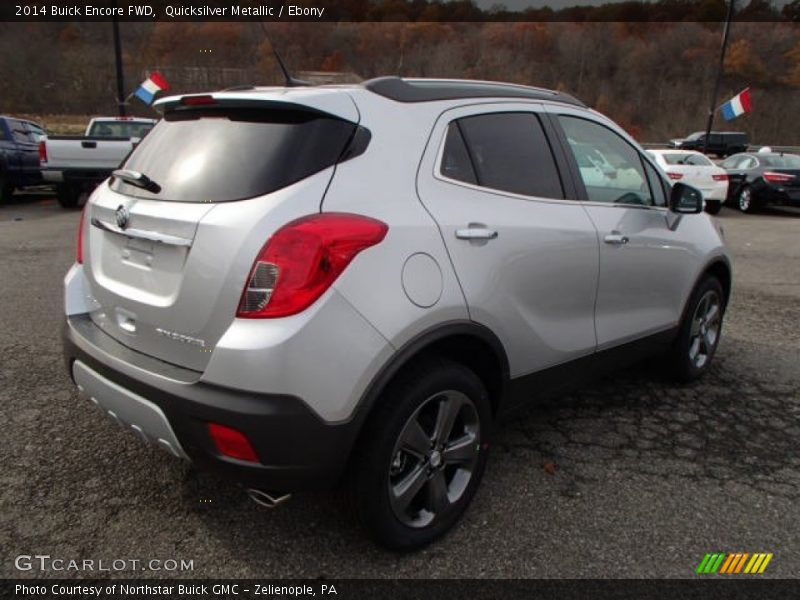 Quicksilver Metallic / Ebony 2014 Buick Encore FWD