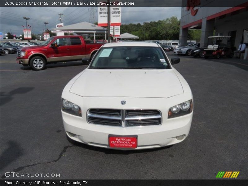 Stone White / Dark Slate Gray/Light Graystone 2006 Dodge Charger SE