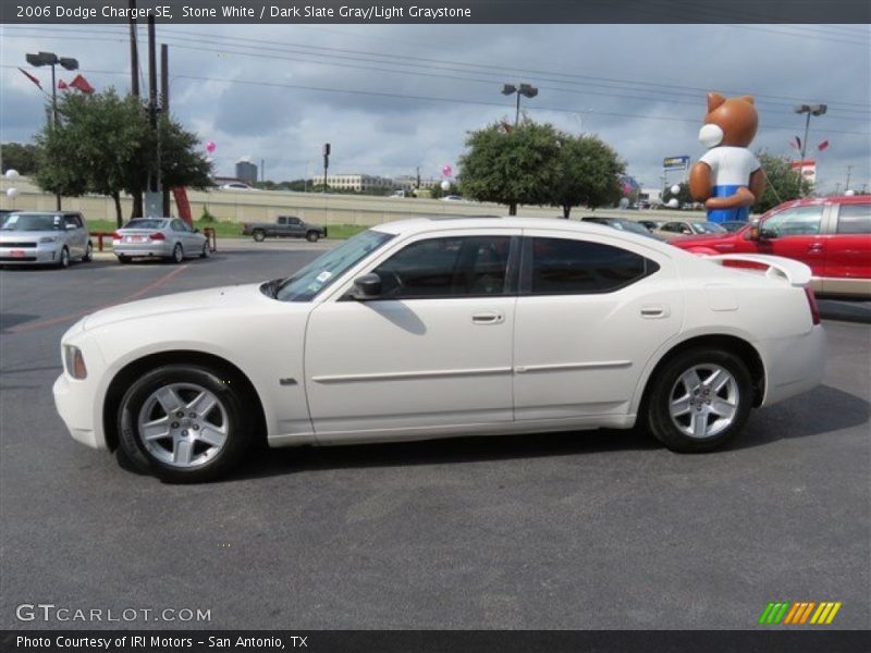 Stone White / Dark Slate Gray/Light Graystone 2006 Dodge Charger SE