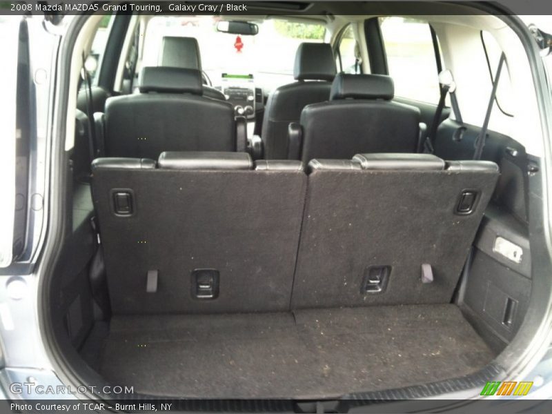 Galaxy Gray / Black 2008 Mazda MAZDA5 Grand Touring