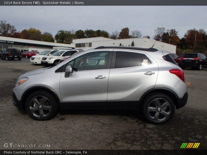 Quicksilver Metallic / Ebony 2014 Buick Encore FWD