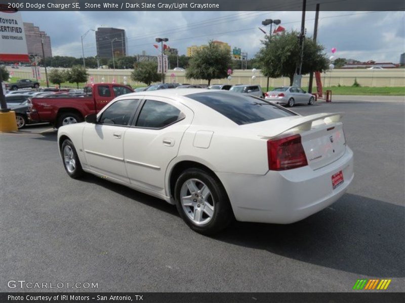 Stone White / Dark Slate Gray/Light Graystone 2006 Dodge Charger SE