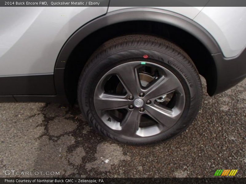 Quicksilver Metallic / Ebony 2014 Buick Encore FWD