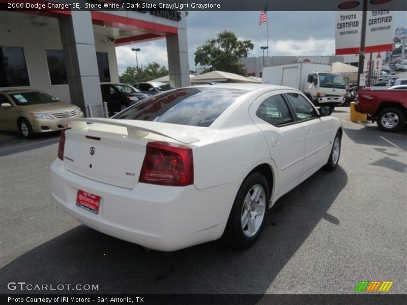 Stone White / Dark Slate Gray/Light Graystone 2006 Dodge Charger SE