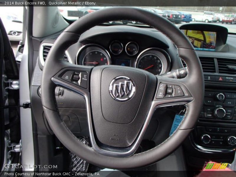 Quicksilver Metallic / Ebony 2014 Buick Encore FWD