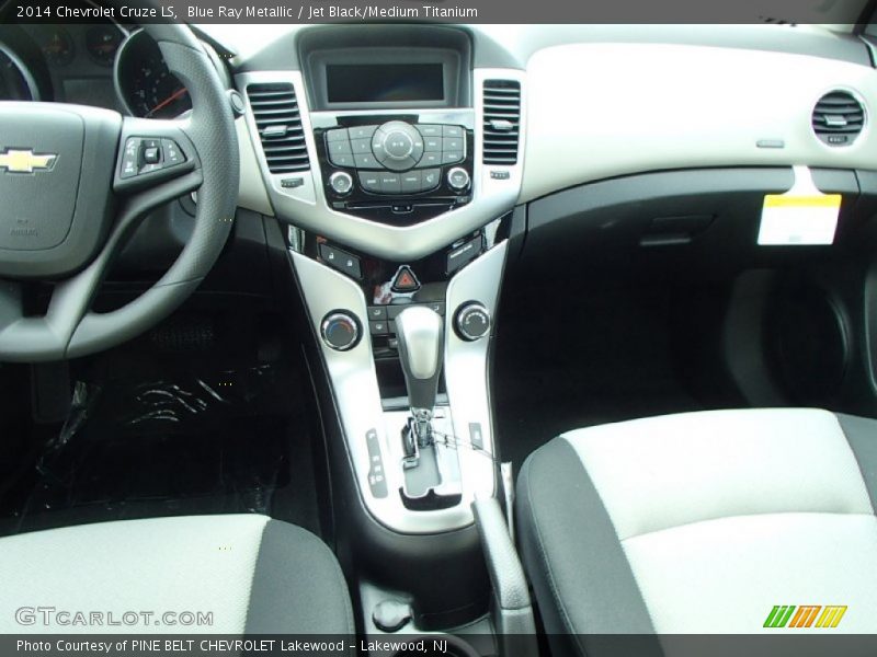 Blue Ray Metallic / Jet Black/Medium Titanium 2014 Chevrolet Cruze LS