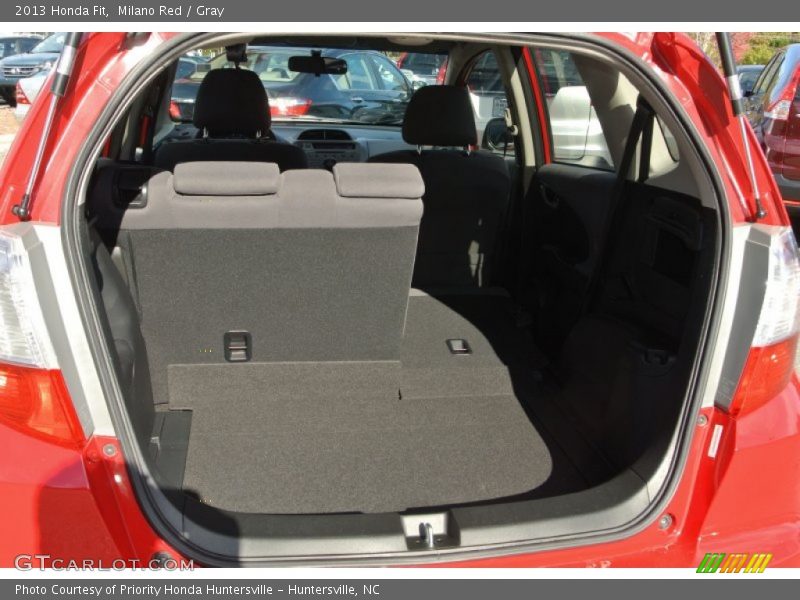 Milano Red / Gray 2013 Honda Fit