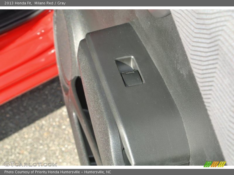 Milano Red / Gray 2013 Honda Fit