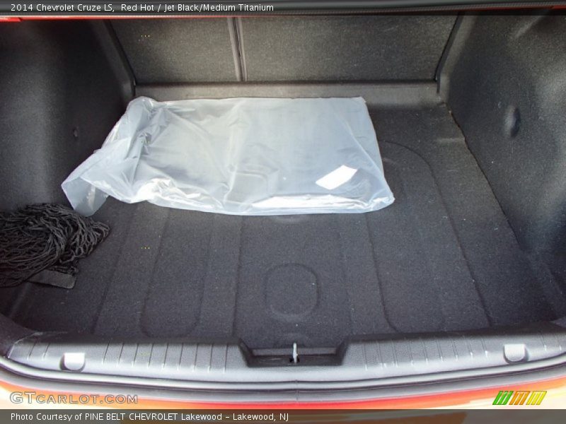 Red Hot / Jet Black/Medium Titanium 2014 Chevrolet Cruze LS
