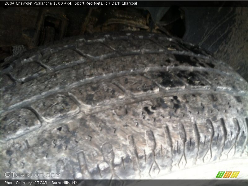 Sport Red Metallic / Dark Charcoal 2004 Chevrolet Avalanche 1500 4x4