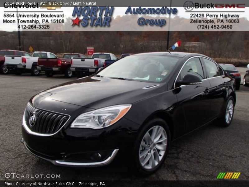 Black Onyx / Light Neutral 2014 Buick Regal FWD