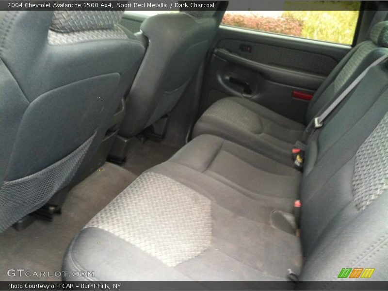 Sport Red Metallic / Dark Charcoal 2004 Chevrolet Avalanche 1500 4x4