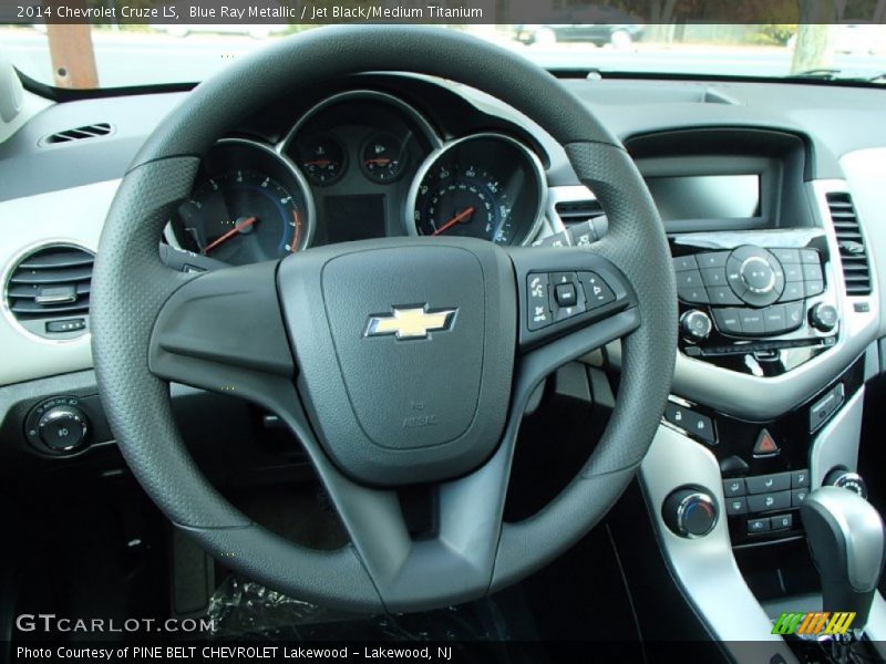 Blue Ray Metallic / Jet Black/Medium Titanium 2014 Chevrolet Cruze LS