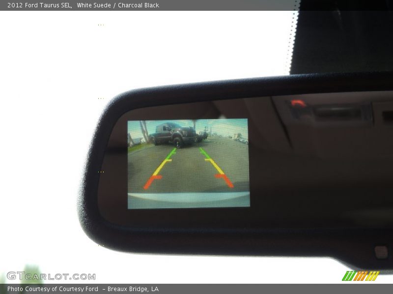White Suede / Charcoal Black 2012 Ford Taurus SEL