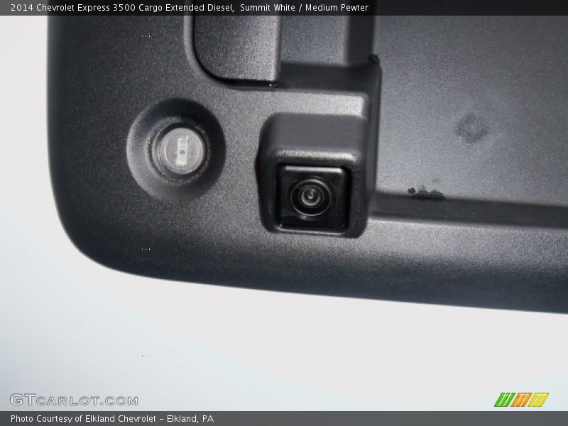 Summit White / Medium Pewter 2014 Chevrolet Express 3500 Cargo Extended Diesel