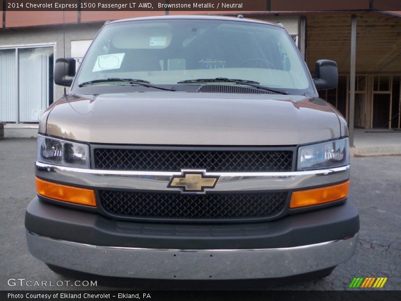 Brownstone Metallic / Neutral 2014 Chevrolet Express 1500 Passenger LT AWD