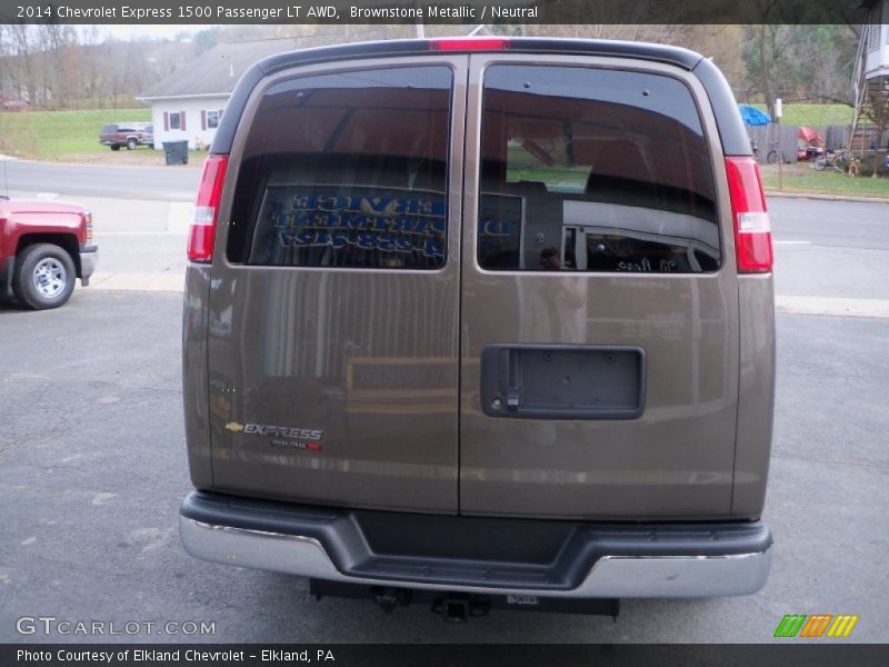 Brownstone Metallic / Neutral 2014 Chevrolet Express 1500 Passenger LT AWD