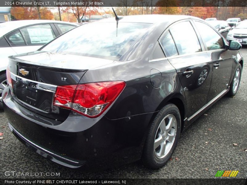 Tungsten Metallic / Jet Black 2014 Chevrolet Cruze LT