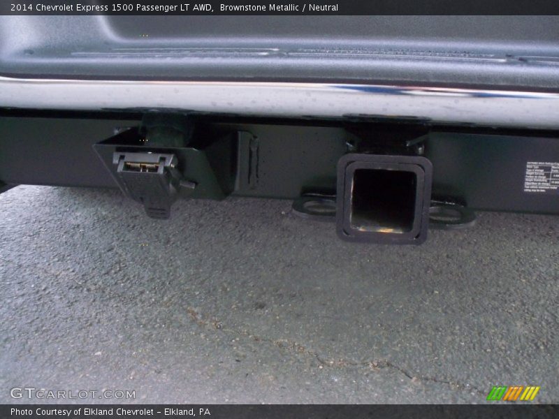Brownstone Metallic / Neutral 2014 Chevrolet Express 1500 Passenger LT AWD