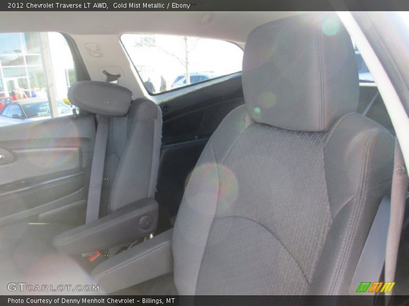 Gold Mist Metallic / Ebony 2012 Chevrolet Traverse LT AWD
