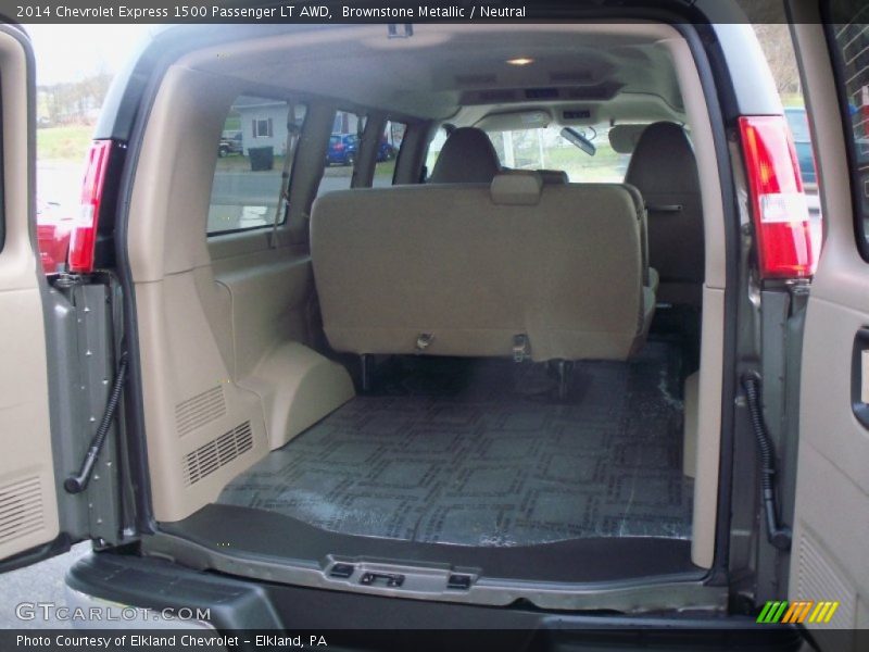 Brownstone Metallic / Neutral 2014 Chevrolet Express 1500 Passenger LT AWD