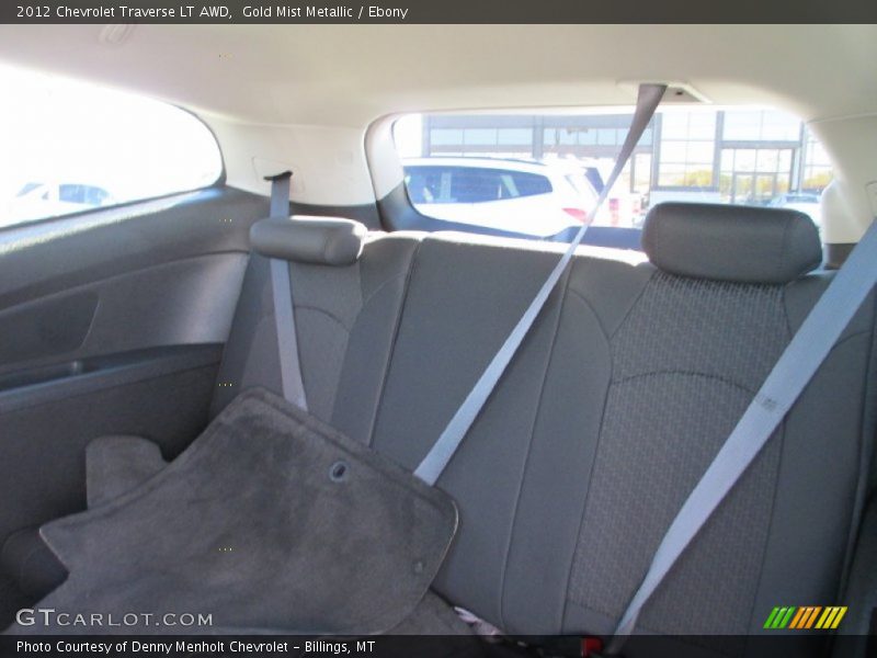 Gold Mist Metallic / Ebony 2012 Chevrolet Traverse LT AWD