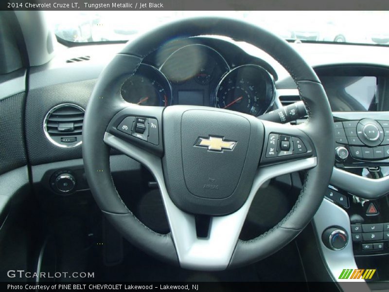 Tungsten Metallic / Jet Black 2014 Chevrolet Cruze LT