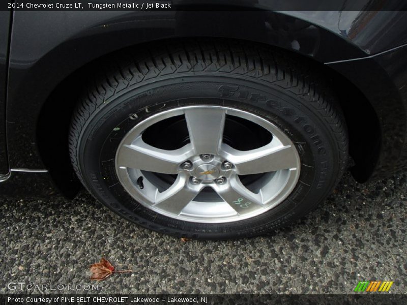 Tungsten Metallic / Jet Black 2014 Chevrolet Cruze LT