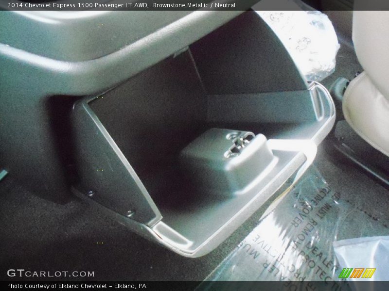Brownstone Metallic / Neutral 2014 Chevrolet Express 1500 Passenger LT AWD