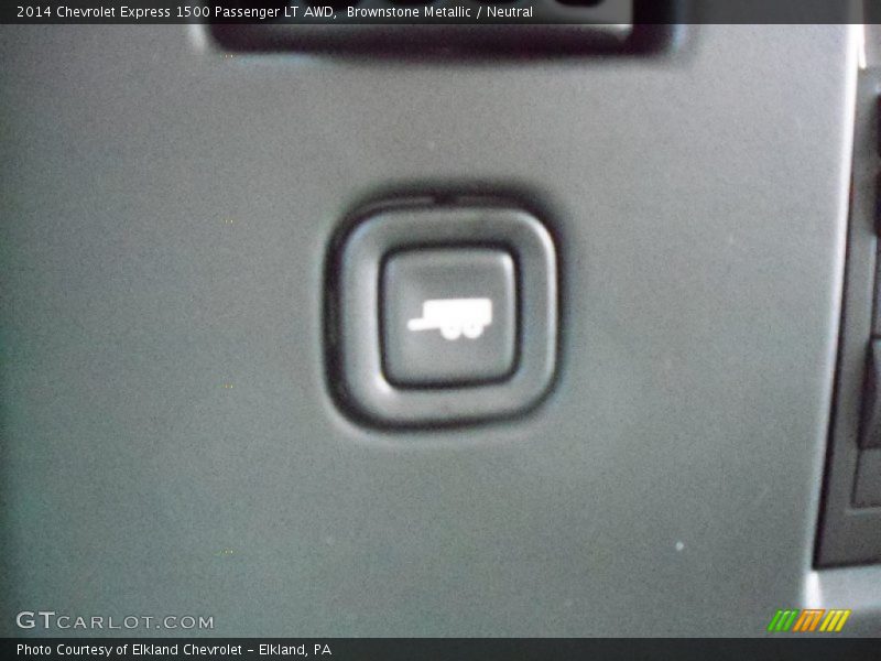 Brownstone Metallic / Neutral 2014 Chevrolet Express 1500 Passenger LT AWD