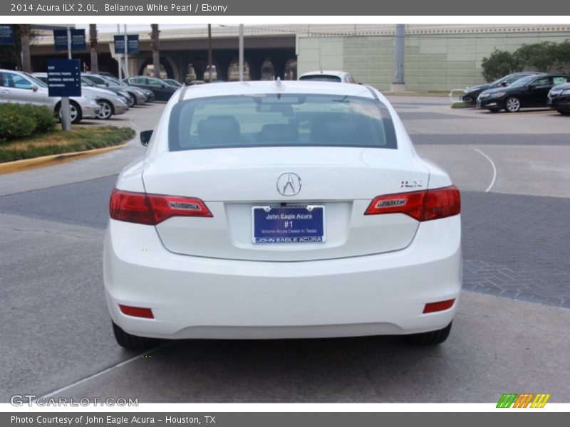 Bellanova White Pearl / Ebony 2014 Acura ILX 2.0L