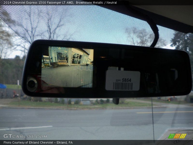 Brownstone Metallic / Neutral 2014 Chevrolet Express 1500 Passenger LT AWD