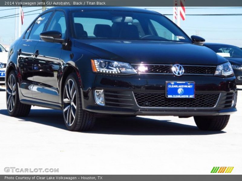 Black / Titan Black 2014 Volkswagen Jetta GLI Autobahn