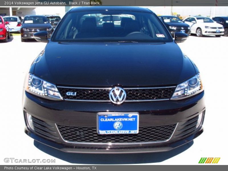 Black / Titan Black 2014 Volkswagen Jetta GLI Autobahn