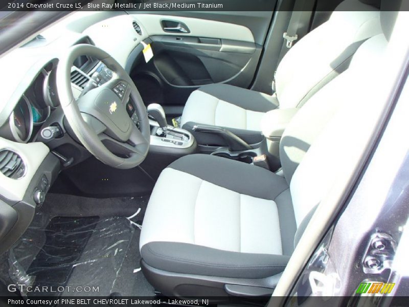 Blue Ray Metallic / Jet Black/Medium Titanium 2014 Chevrolet Cruze LS