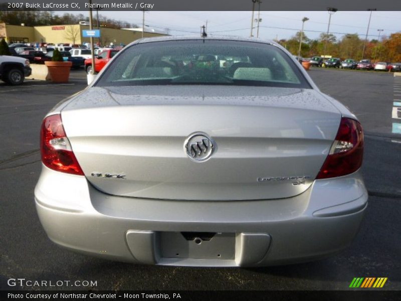Platinum Metallic / Gray 2007 Buick LaCrosse CX