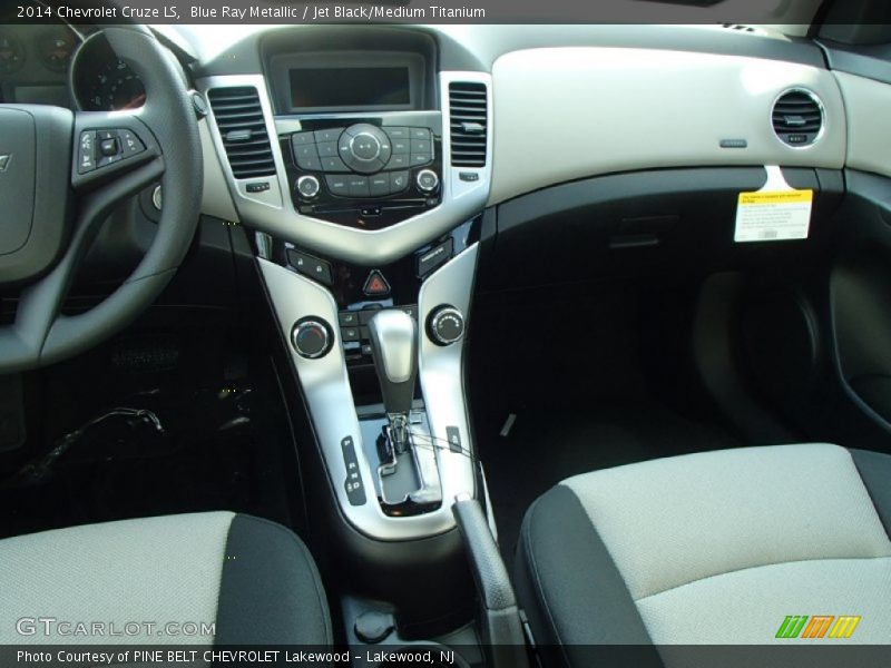 Blue Ray Metallic / Jet Black/Medium Titanium 2014 Chevrolet Cruze LS
