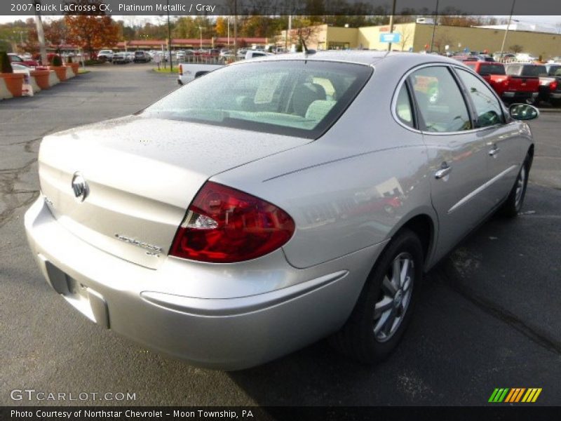 Platinum Metallic / Gray 2007 Buick LaCrosse CX