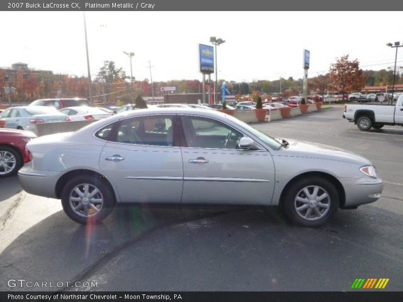 Platinum Metallic / Gray 2007 Buick LaCrosse CX