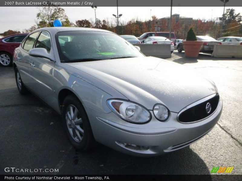 Platinum Metallic / Gray 2007 Buick LaCrosse CX