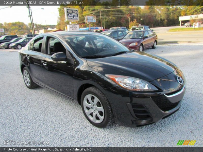 Black Mica / Black 2010 Mazda MAZDA3 i SV 4 Door